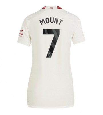 Manchester United Mason Mount #7 Tredje Tröja Kvinnor 2023-24 Kortärmad